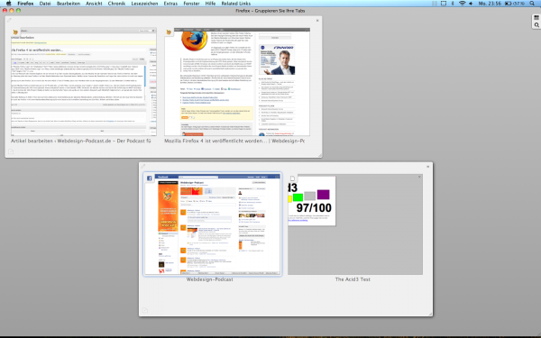 Mozilla Firefox 4 - Tabs gruppieren