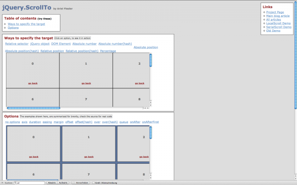 jQuery.scrollTo