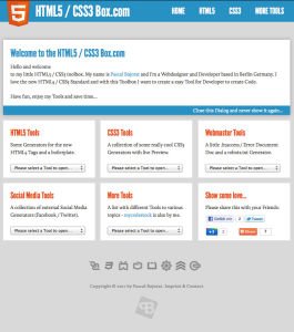 HTML5 CSS3 Box.com