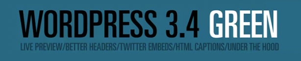 WordPress 3.4