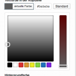 WordPress 3.5 Color-Picker