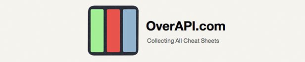 OverAPI.com eine gut gesammelte Kollektion von Cheat Sheets
