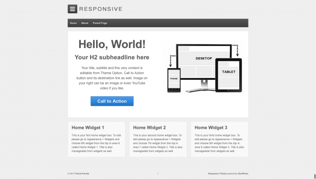 Responsive Theme