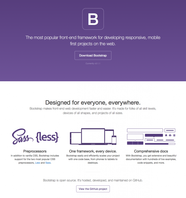 Bootstrap - eines der meistgenutzten Frontend Frameworks aus dem Hause Twitter