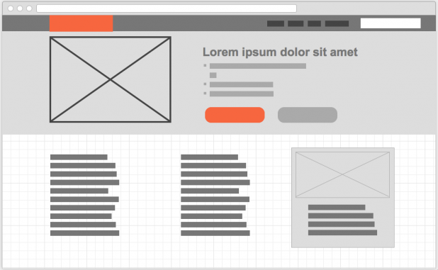 Schnell und einfach Entwürfe bzw. Vorlagen mit Wireframe.cc bauen