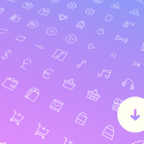 Über 100+ Line Icons für Webseiten, E-Commerce und UI Design
