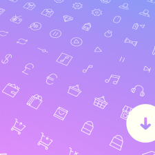 Über 100+ Line Icons für Webseiten, E-Commerce und UI Design