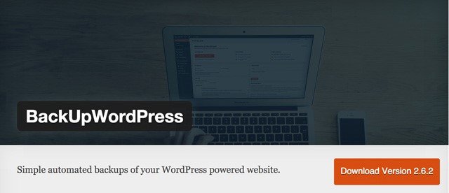 5. BackUpWordPress