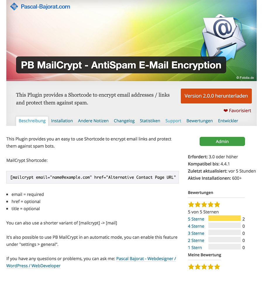 PB MailCrypt - AntiSpam E-Mail Encryption